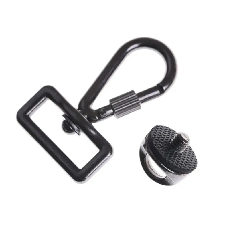 1/4" Screw Metal Connecting Hook Adapter for DSLR SLR Camera Shoulder Sling