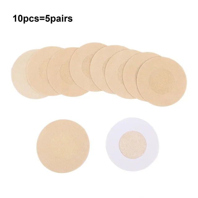 100pcs Disposable Nipple Covers Breast Petals Nipple Sticker Bra Pad Pasties