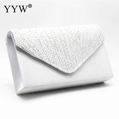 Purple Women Wedding Clutch Handbag Luxury PU Leather Bags Designed Clutch Purse