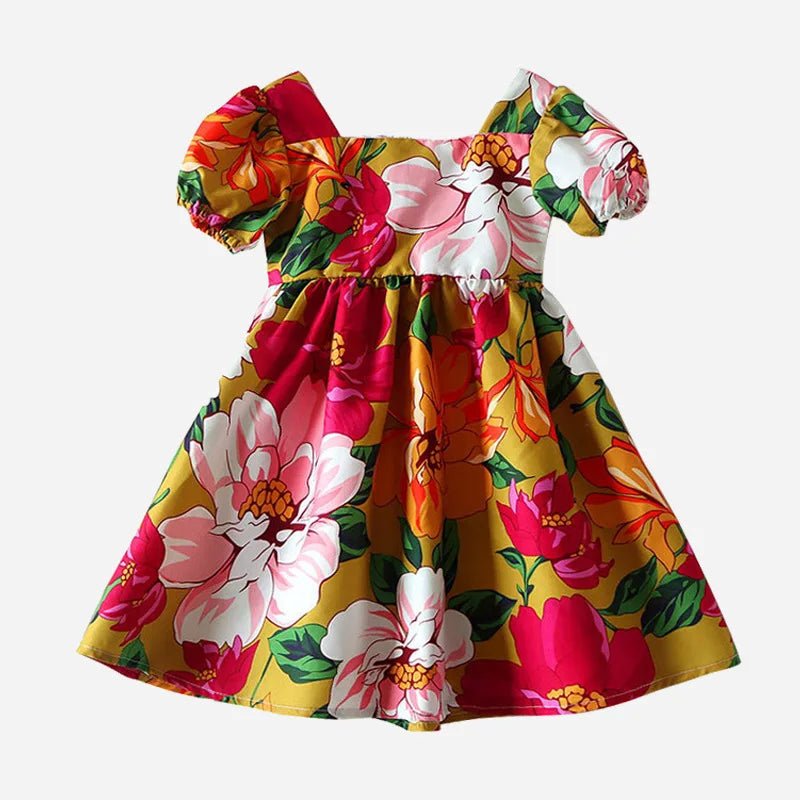 2020 Robe Fille Toddler Dress Baby Girls Clothes