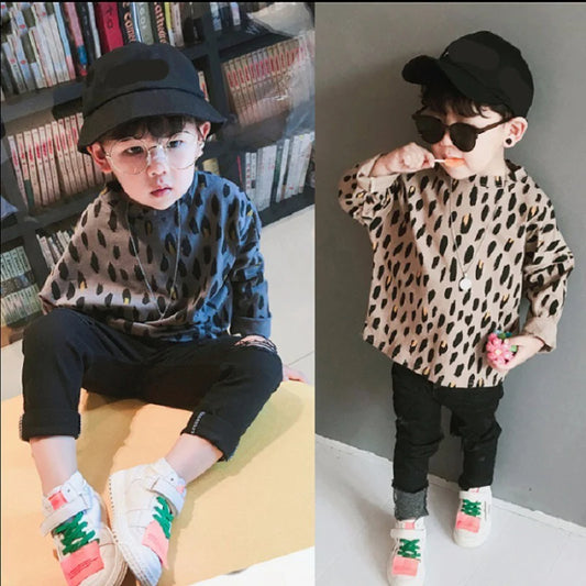 Boy Tshirt Kids Spring Autumn Clothes T Shirts for Baby Boys Long Sleeve T-Shirt