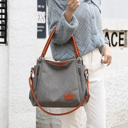 Casual Canvas Women Shoulder Crossbody Bags for Women 2021 High Quality