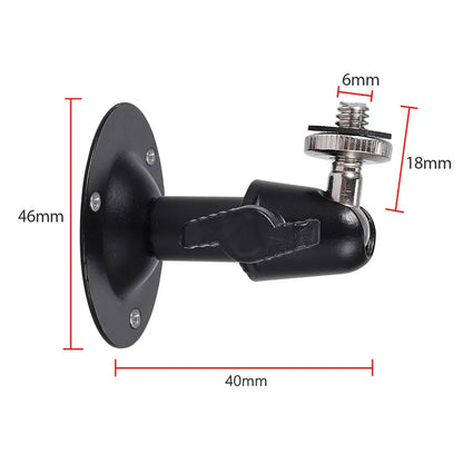 CCTV Camera Stand Wall Ceiling Metal Mount Bracket Holder & Fitting Screws