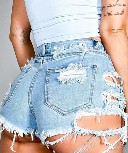 Women Jean Shorts Jeans Pants for Woman High Waist Denim Shorts