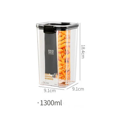 Food Storage Containers, Airtight Cans, Plastic Storage Boxes, Stackable Food