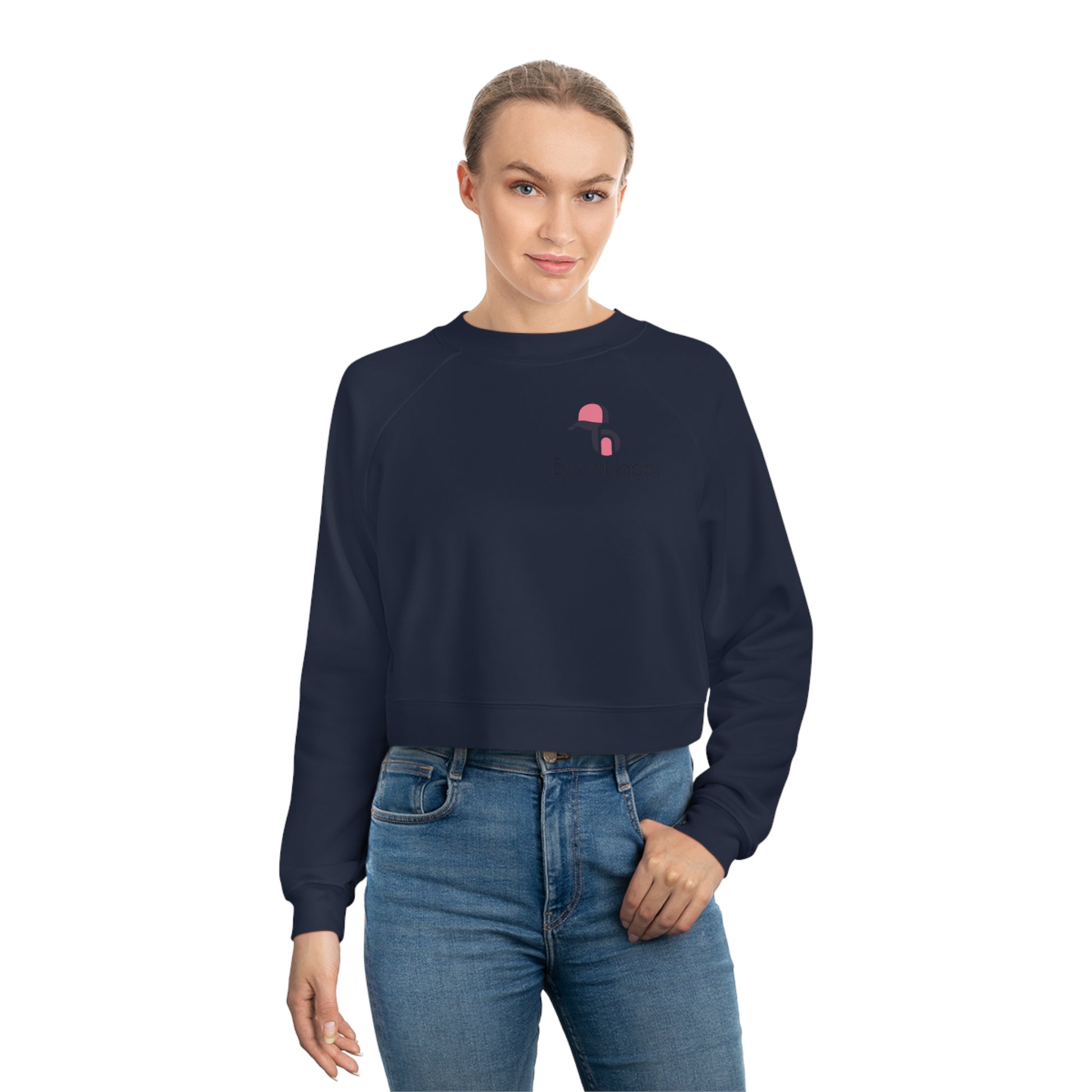 Women's Cropped Fleece Pullover