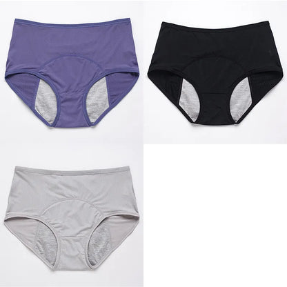 3pcs/Set Leak Proof Menstrual Panties Women Period Underwear Sexy Pants