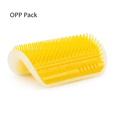 Corner Pet Brush Comb Play Cat Toy Plastic Scratch Bristles Arch Massager