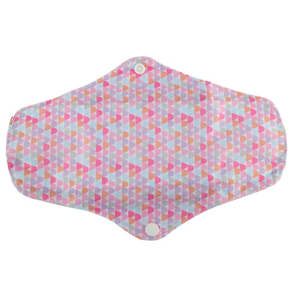 1 LONG Panty Liner Reusable Washable CHARCOAL Cloth Pad Menstrual Maternity Pad