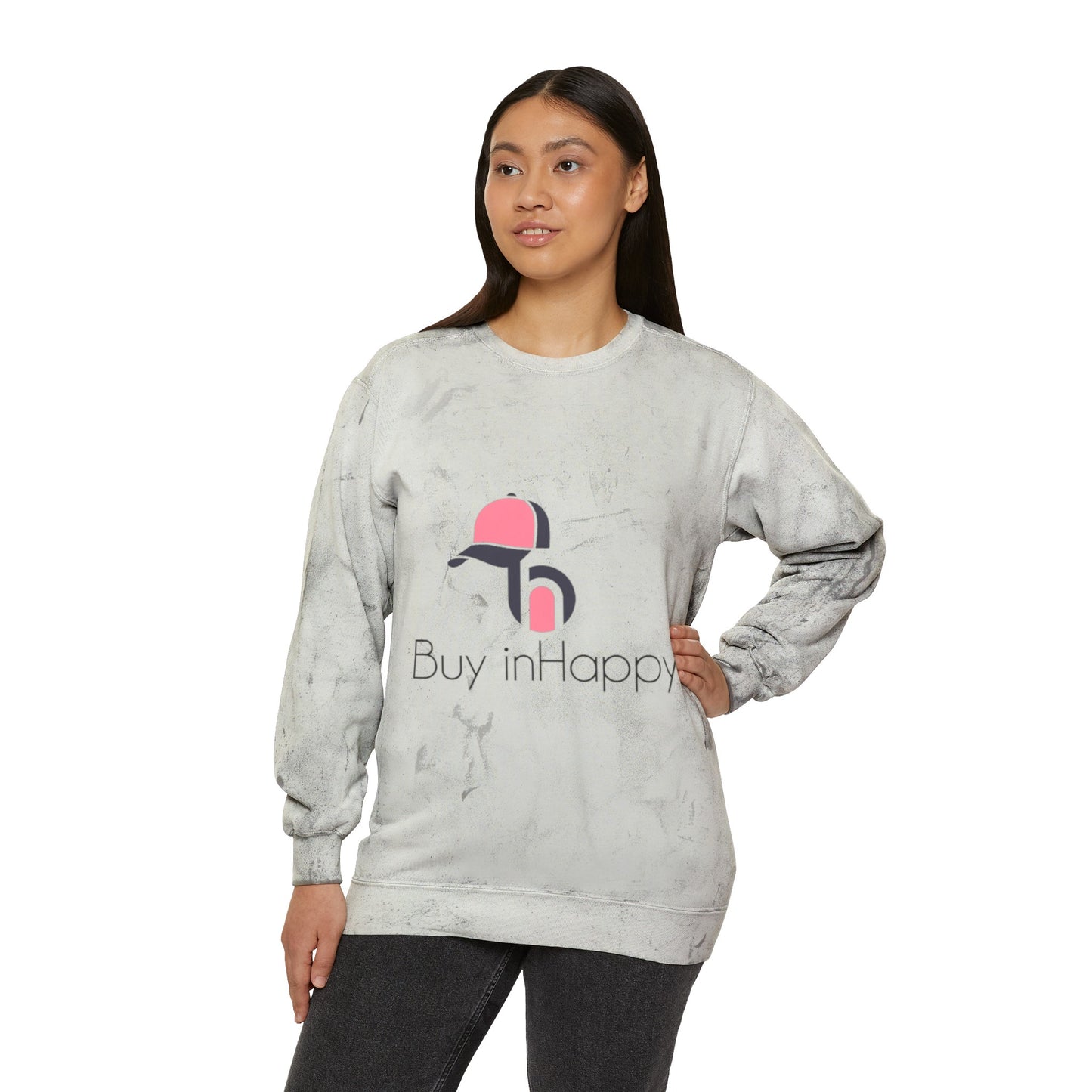 Unisex Color Blast Crewneck Sweatshirt