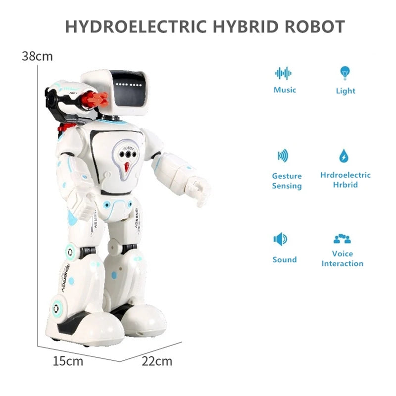 Remote Control Intelligent Smart Robot Voice Conversation Gesture Touch Sensing