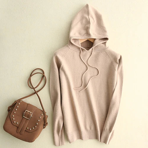 Yellow Hoodies Hooded Sweatshirt Femme Grande Taille Warm Pink Cashmere Hoodie