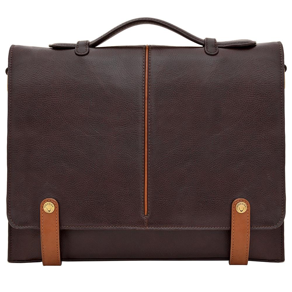 Eton 15" Laptop Compatible Leather Briefcase