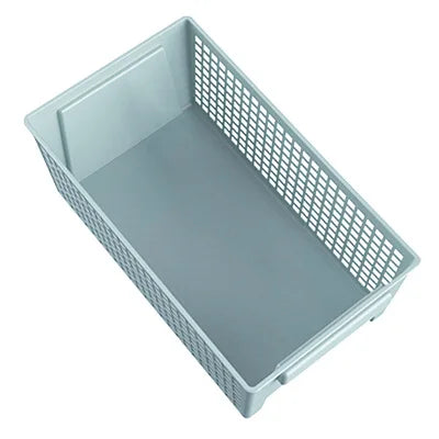 Household Rectangular Storage Basket With Handle Kitchen Bathroom Storage