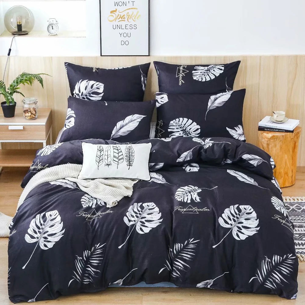 Home Textile Bedding Set King Queen Single Double Duvet Cove