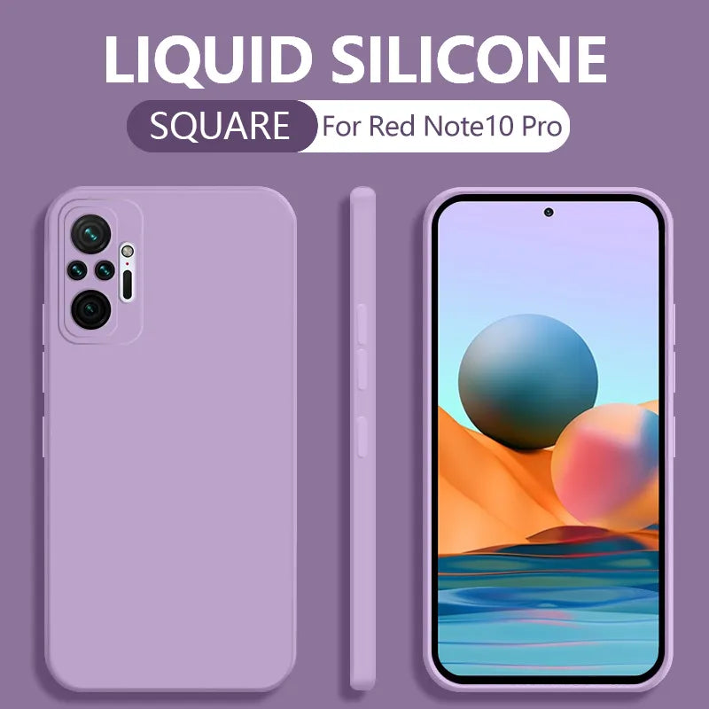 Liquid Silicone Case for Xiaomi 11T 13T Mi 11 Lite Poco X5 Pro