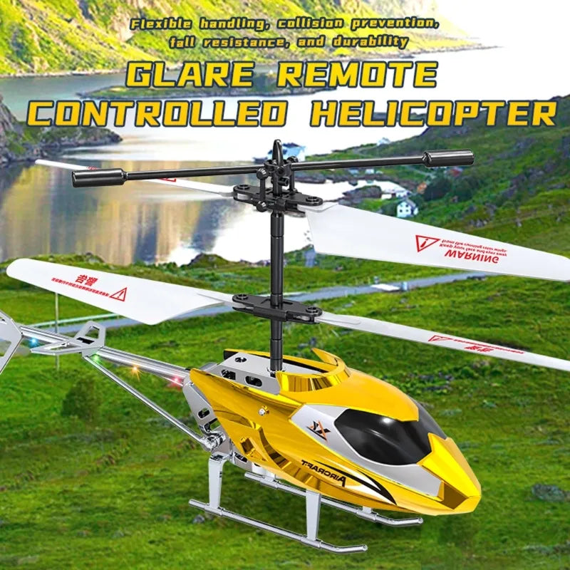 RC Helicopter 2.5CH Remote Control Airplane Kids Toy Wireless Aircraft Toys