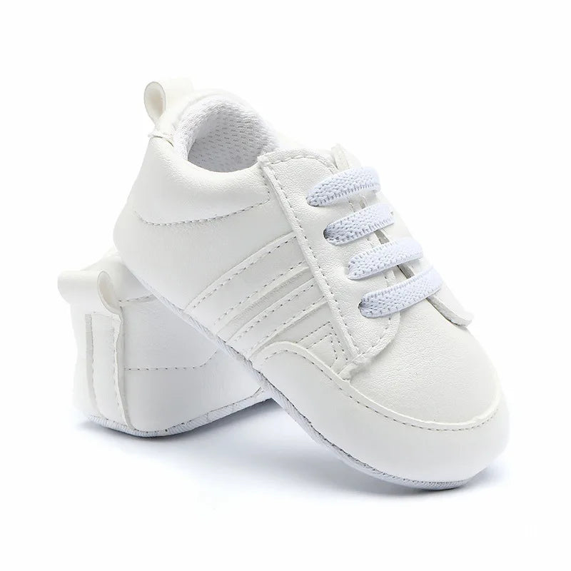 Baby Shoes Pu Leather Shoes Sports Sneakers Newborn Baby Boys