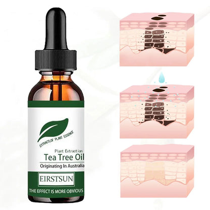 Natural Tea Tree Oil Moisturizer Face Body Skin Care for Women Hair Care