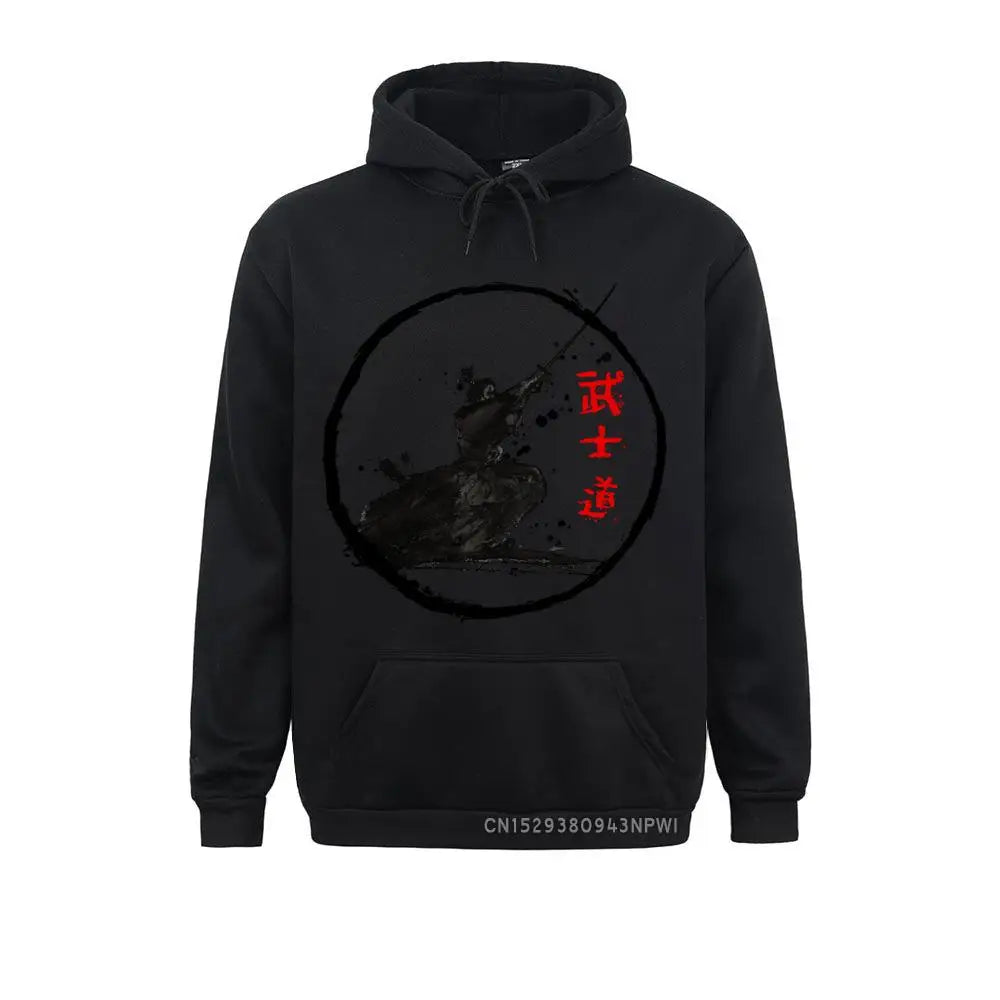 Samurai Fighting Sekiro Shadows Die Twice Sweatshirt Men Hoodie Round Collar