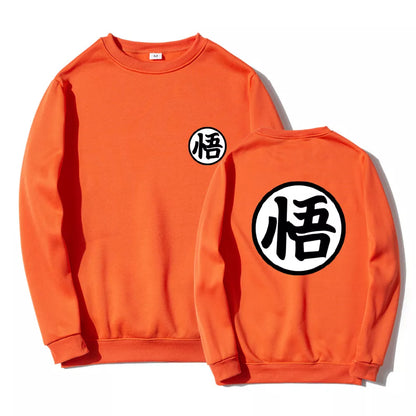 Goku Casual Sweatshirt Anime Men Hoodie Sweatshirts Mens Print Turtle Goku