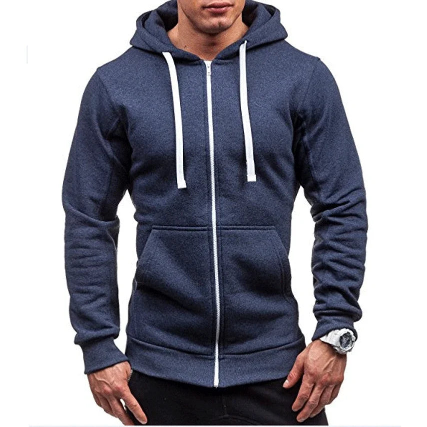 MRMT 2024 News Hoodies Sweatshirts Zipper Hoodie Men Sweatshirt Solid Color Man