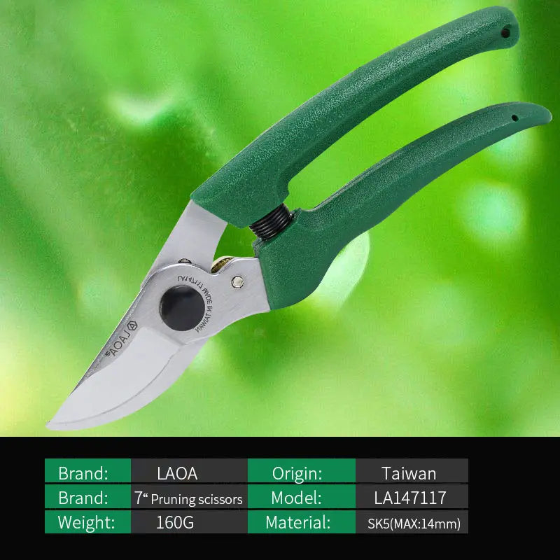 LAOA Pruning Scissors SK5 Pruner Sharp Fruit Pick Tools Tree Branch Cutters