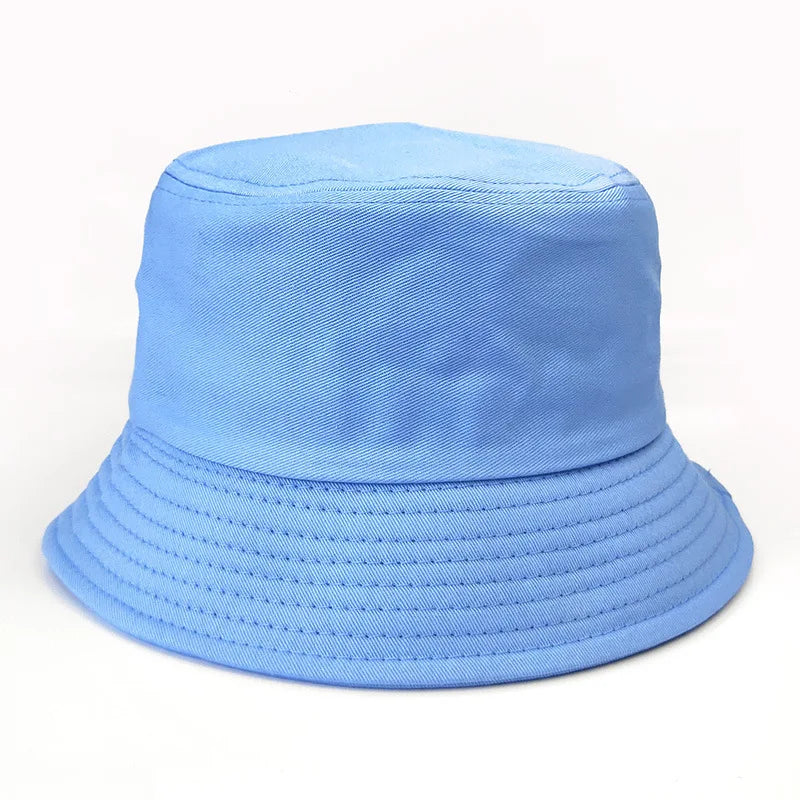 Children Cotton Bucket Hats Summer Sunscreen Panama Hat Boy