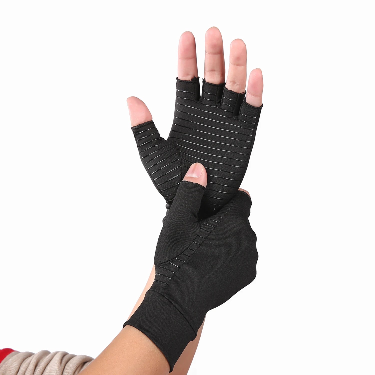 Half Finger Compression Arthritis Gloves for Anti Arthritis & Arthritis Cure