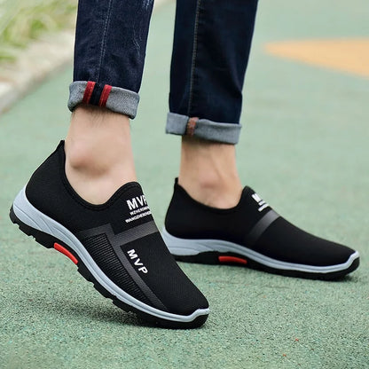 Men Vulcanize Shoes Mesh Casual Shoes Set Foot Mens Shoes Lightweight