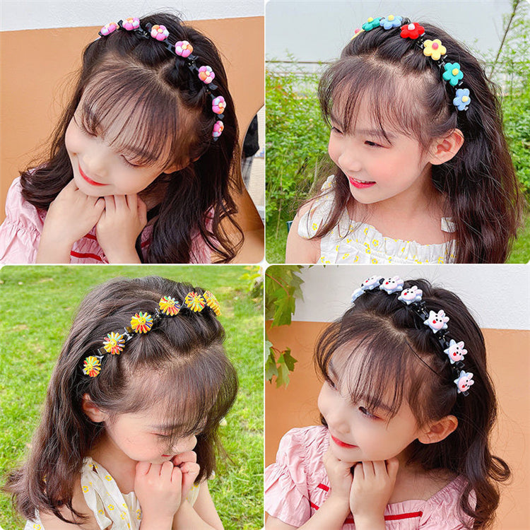 Princess Hair Accessories Cute Kids Girls Flower Head Band Clip Headbands