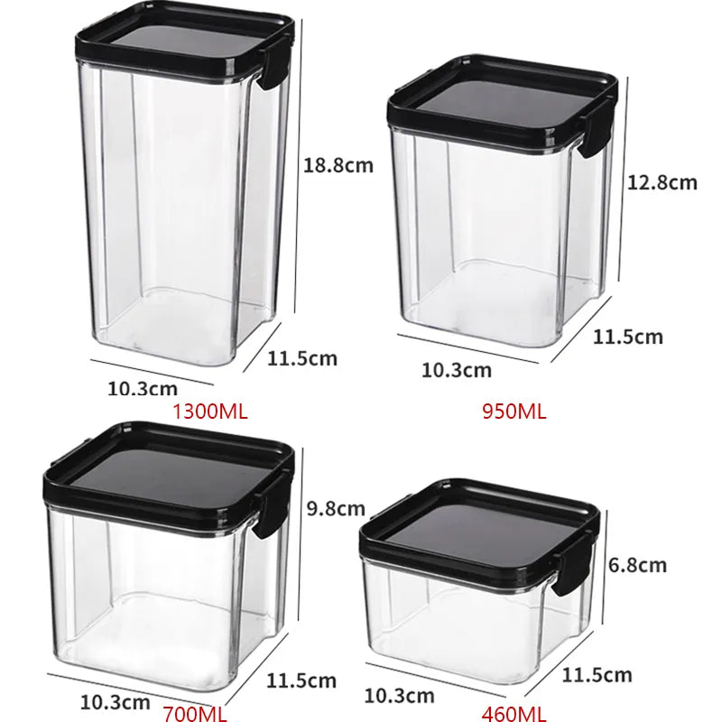 XiaoGui Pairtight Containers for Food Kitchen Storage & Organization Boxes