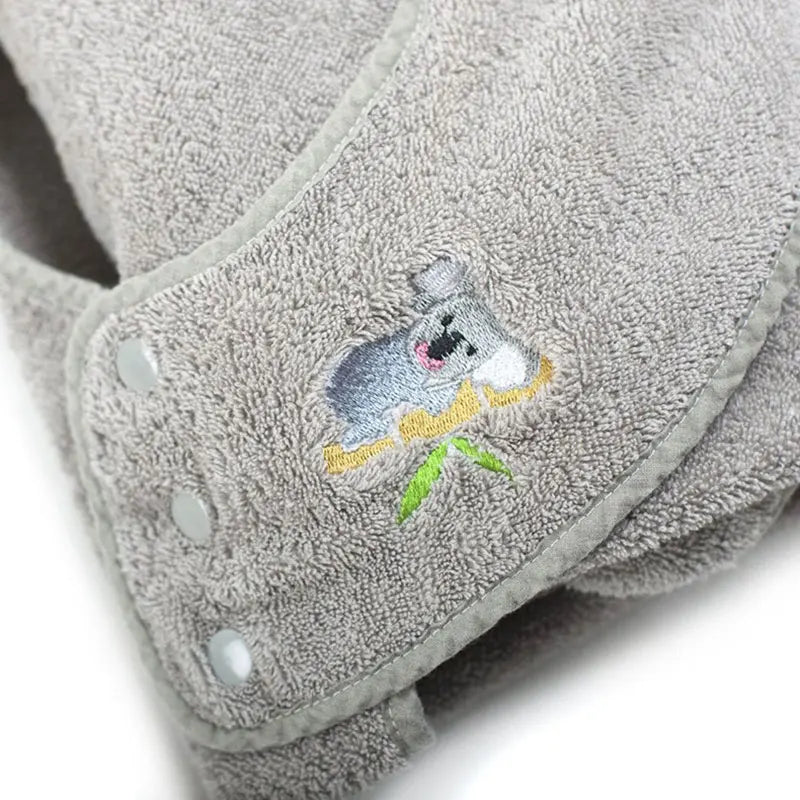 90CM*90CM Combed Cotton Baby Bath Towel Hooded Apron High Quality Towel