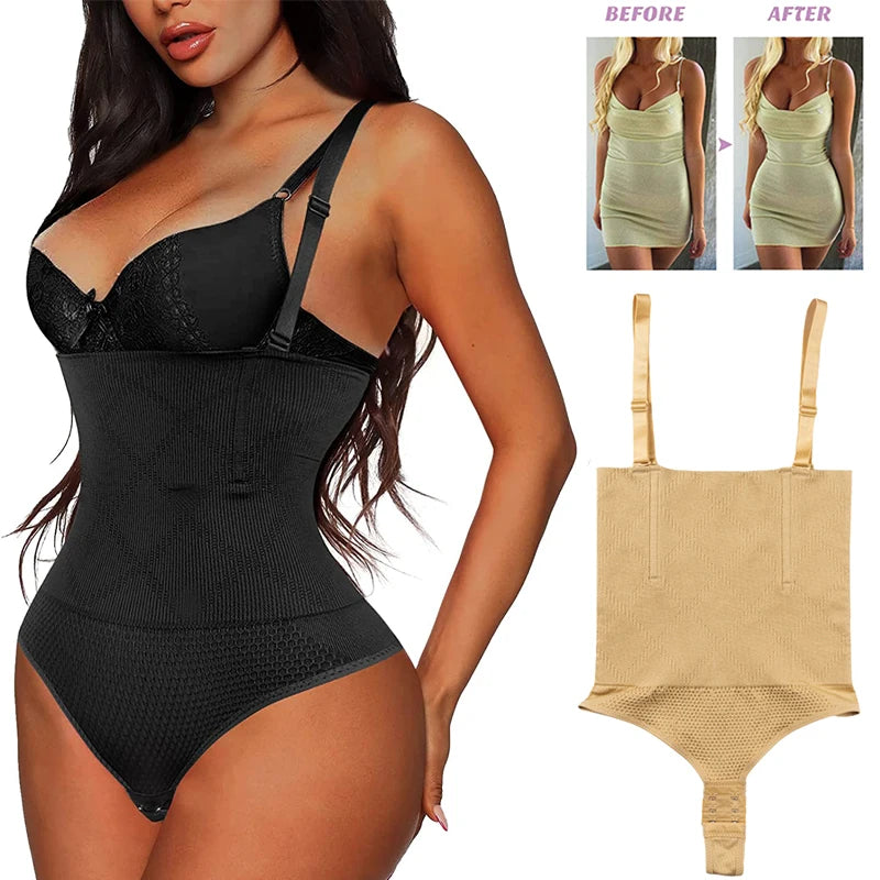 Bodysuit Shapewear Women Full Body Shaper Tummy Control