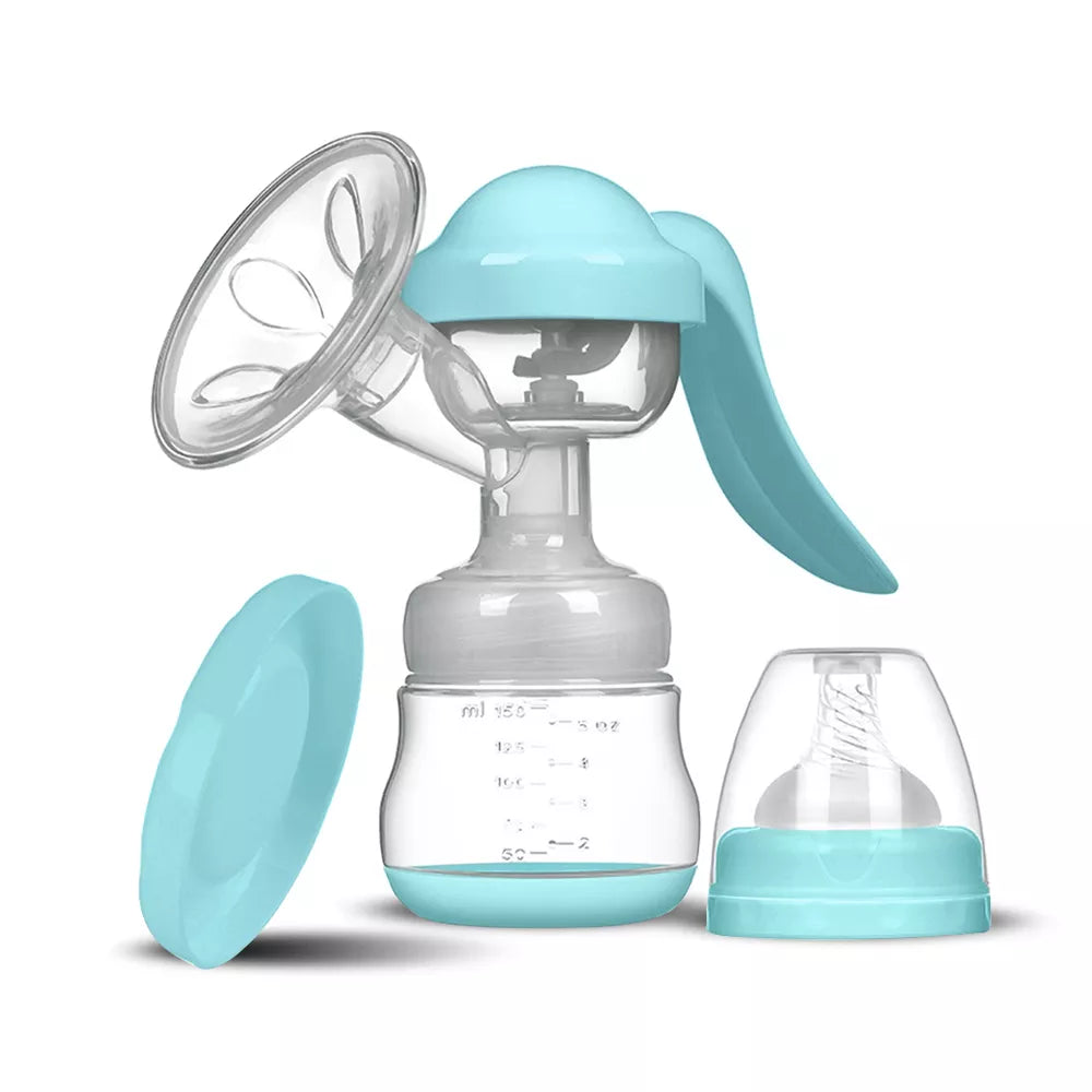 Manual Breast Pump Silicone Breast Pump BPA Free Sucking Postpartum