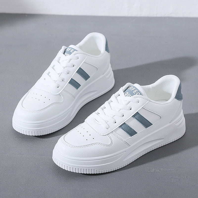 White Shoes 2023 Female Student Casual Shoes Breathable Sports Shoes