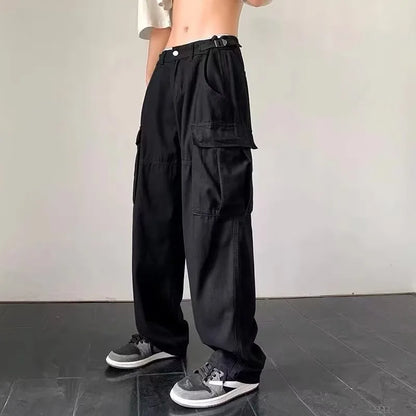 2024 Six Pocket Mens Outdoor Pant Nylon Hip Hop Baggy Pants