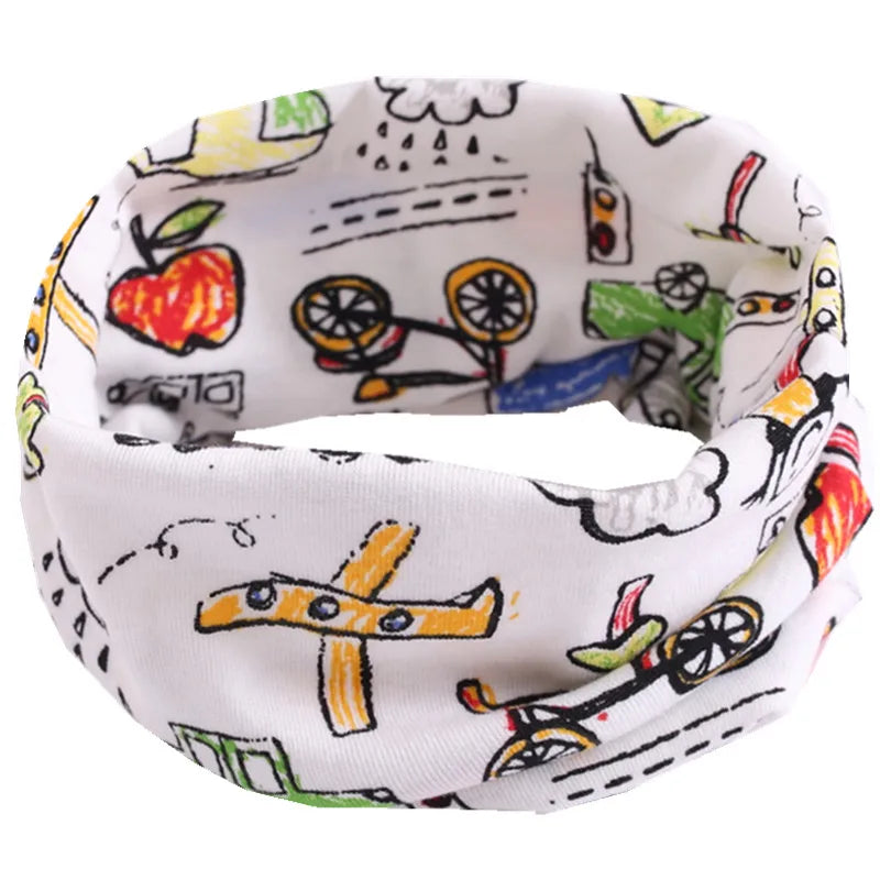 New Autumn Winter Girls 100% Cotton Scarf Children Scarf