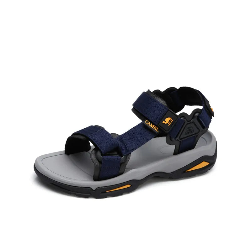 GOLDEN CAMEL Outdoor Men Sandals Summer Anti-Slip Beach Sandal for Men