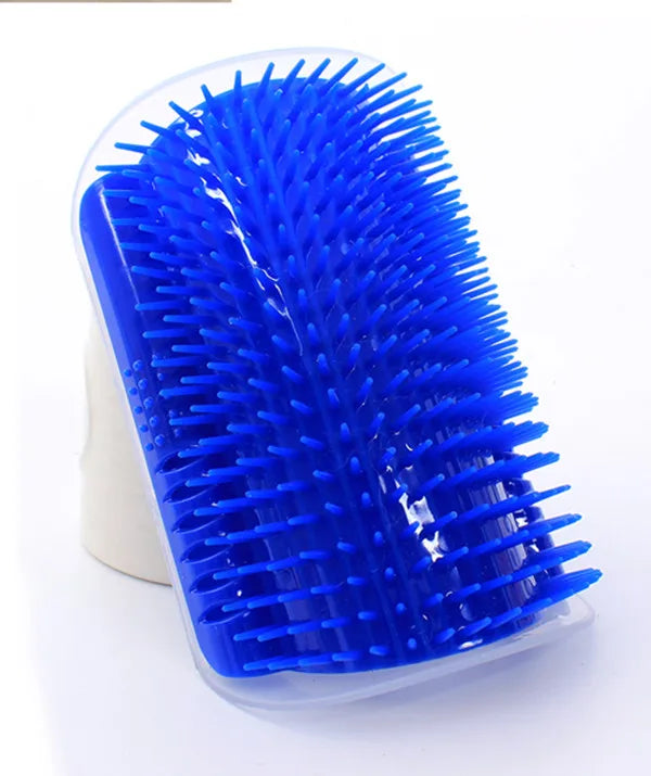 Pet Products for Cats Brush Corner Cat Massage Comb Brush With Catnip