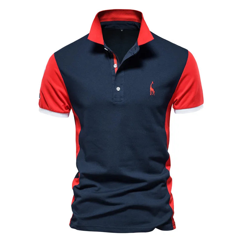 New Summer High Quality Men Polo Shirts Casual Business Social Short Sleeve Mens