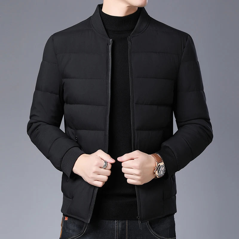 DILEMO Thick Parkas Winter Fashion Brand Jackets Men Padded Jackets Streetwear