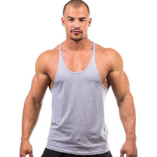 Bodybuilding Brand Tank Top Men Stringer Tank Top Fitness Sleeveless Shirt