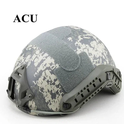 New FAST Helmet Airsoft MH Camouflage Tactical Helmets ABS Sport Helmet