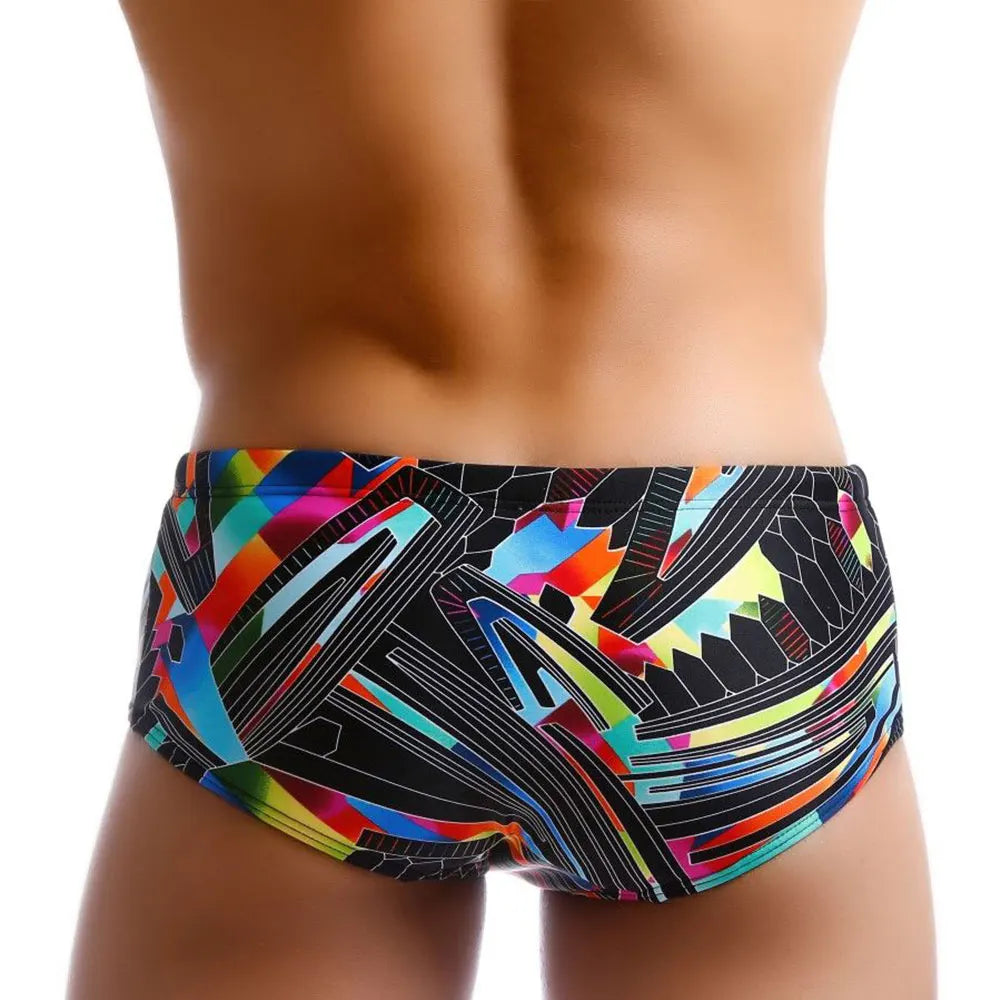 UXH Brand Men's Swimwear Trunks Outdoors Sexy Summer Stretch Beach Surf Swim