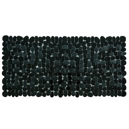 Bath Mat PVC Large Bathtub Safety Shower Non-Slip Mats With Suction Cups Pebbles