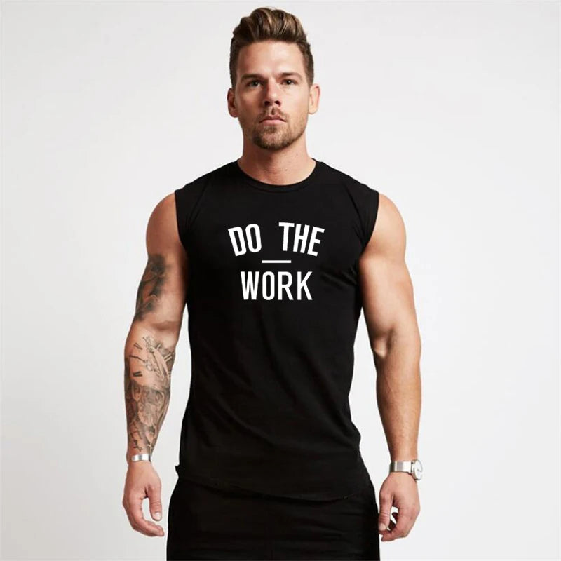 Muscleguy Brand Gyms Clothing Workout Sleeveless Shirt Tank Top Men