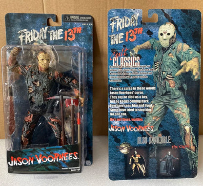 NECA Friday the 13th 7" Jason Voorhees Cult Classics Action Figure Model Toys