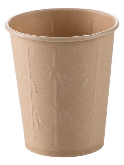 40pcs/Pack High Quality Bamboo Fiber Household Paper Cups Disposable Coffee Cup