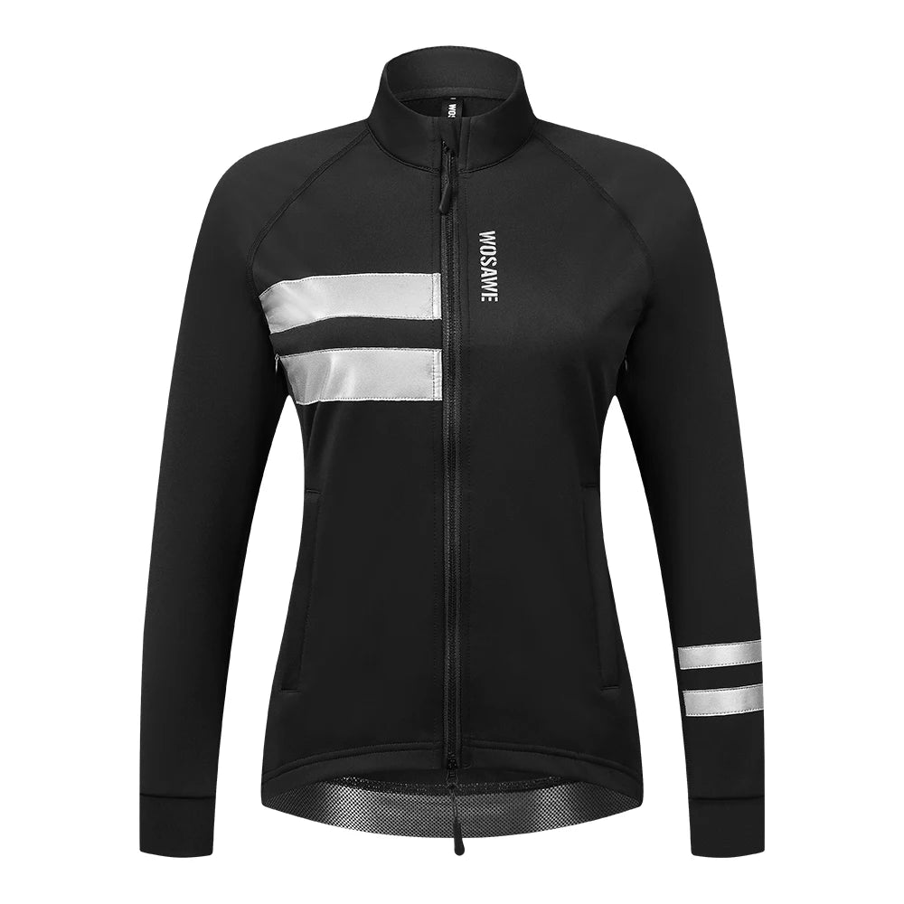 WOSAWE Women Cycling Jacket Road Bike Jersey Water Resistant Windproof